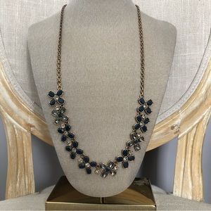 Navy Statement Necklace